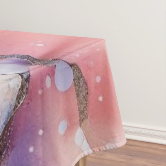 Sorbet - Weiß Tischdecke (Beispiel)