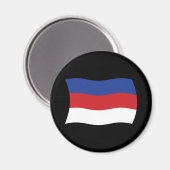Sorbs Flag Magnet (Vorderseite/Rückseite)