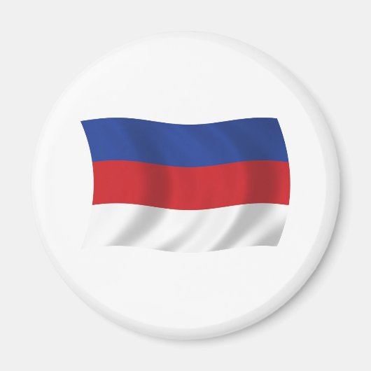 Sorbs Flag Magnet (Vorne)