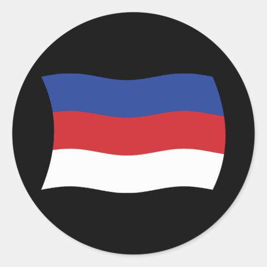 Sorbs Flag Sticker (Vorderseite)