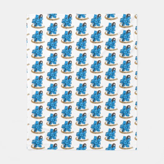 Sorcerer Dice Design Fleecedecke (Vorderseite)