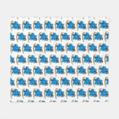 Sorcerer Dice Design Fleecedecke (Vorderseite (Horizontal))