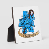 Sorcerer Dice Design Fotoplatte (Vorderseite)