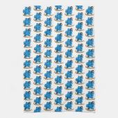 Sorcerer Dice Design Geschirrtuch (Vertikal)