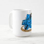 Sorcerer Dice Design Kaffeetasse (Vorderseite Links)
