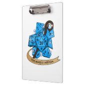 Sorcerer Dice Design Klemmbrett (Links)