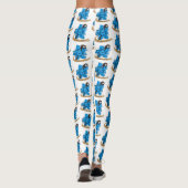 Sorcerer Dice Design Leggings (Rückseite)