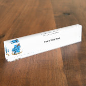 Sorcerer Dice Design Namensplakette (Seite)