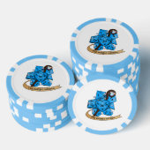 Sorcerer Dice Design Pokerchips (Stapel)