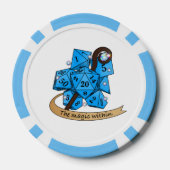 Sorcerer Dice Design Pokerchips (Rückseite)