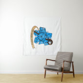 Sorcerer Dice Design Wandteppich (Beispiel (Horizontal))