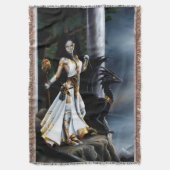 Sorceres Black Dragon Fantasy White Decke (Vorderseite Vertikal)