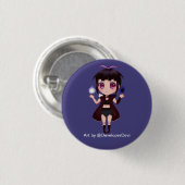 Sorceress Halcy Button (Vorne & Hinten)