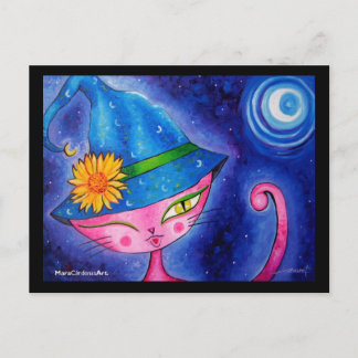 Sorceress Kitty Postkarte