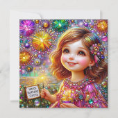 ~ SORCHA ~ Happy Birthday ~Fire Works' Display ~ (Vorderseite)