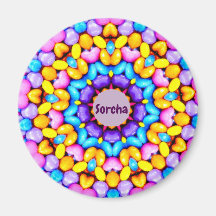 SORCHA ~ Personalisiertes Ostermuster Fraktal ~