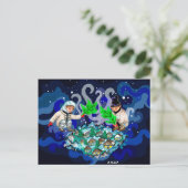 Sorcovitul Postkarte (Stehend Vorderseite)