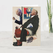 Sore Loser Weihnachtskarte Karte (Vorderseite)