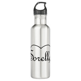 Sorelle Italian Sisters heart Edelstahlflasche