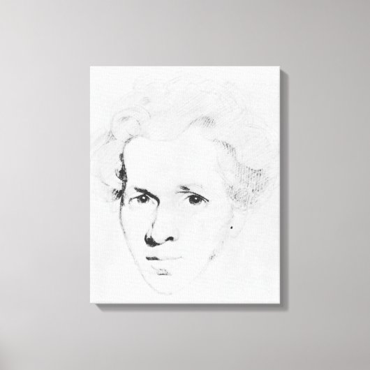 Soren Aabye Kierkegaard Leinwanddruck (Vorderseite)