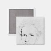 Soren Aabye Kierkegaard Magnet (Vorderseite/Rückseite)