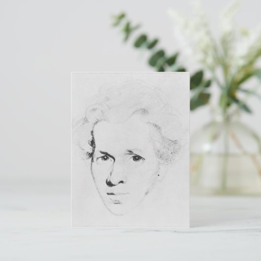 Soren Aabye Kierkegaard Postkarte (Stehend Vorderseite)