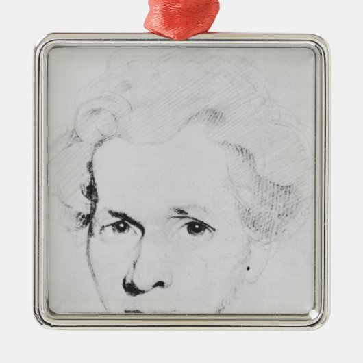 Soren Aabye Kierkegaard Silbernes Ornament (Vorne)