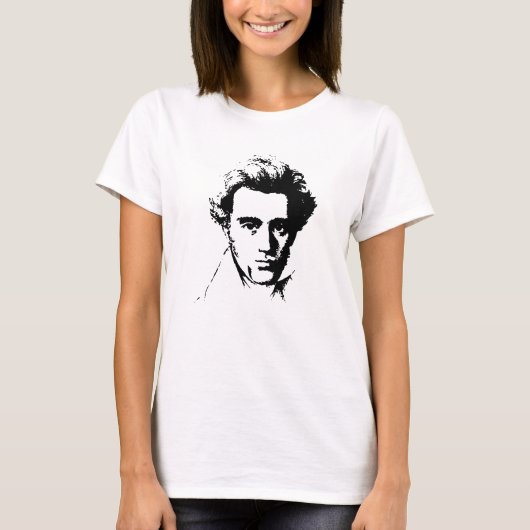 Søren Aabye Kierkegaard T-Shirt (Vorderseite)
