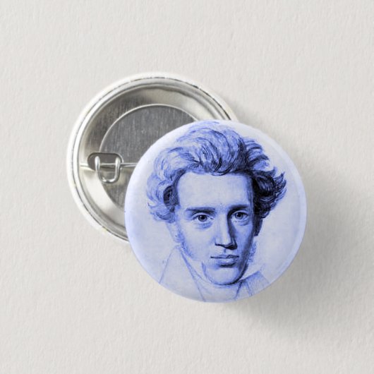 "SOREN KIERKEGAARD" BUTTON (Vorne & Hinten)