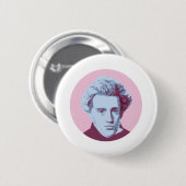 Soren Kierkegaard Button (Vorne & Hinten)