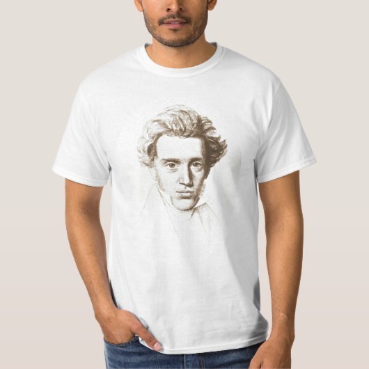 Søren Kierkegaard - Existenzialist-Philosoph T-Shirt (Vorderseite)