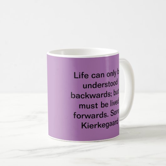 Søren Kierkegaard Kaffeetasse (VorderseiteRechts)