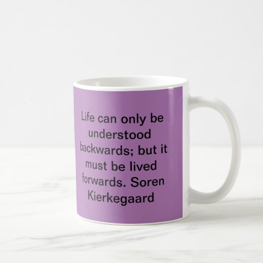 Søren Kierkegaard Kaffeetasse (Rechts)