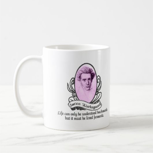 Søren Kierkegaard Kaffeetasse (Links)
