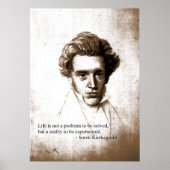 Soren Kierkegaard Poster (Vorne)
