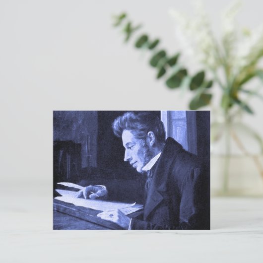 "SOREN KIERKEGAARD" POSTKARTE (Stehend Vorderseite)