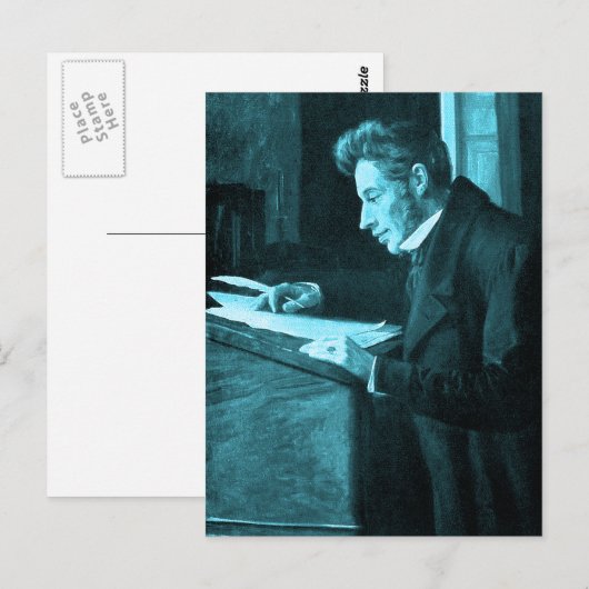 "SOREN KIERKEGAARD" POSTKARTE (Vorne/Hinten)