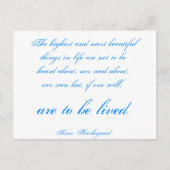 Soren Kierkegaard Postkarte (Vorderseite)