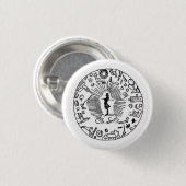 "SOREN KIERKEGAARD UND DIE BUTTON (Vorne & Hinten)