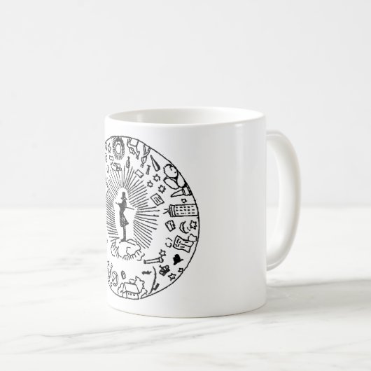 "SOREN KIERKEGAARD UND DIE KAFFEETASSE (VorderseiteRechts)