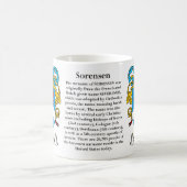 Sorensen Familien-Wappen Tasse (Mittel)
