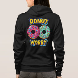 Sorge dich nicht Erwachsene Reißverschluss-Jacke Hoodie