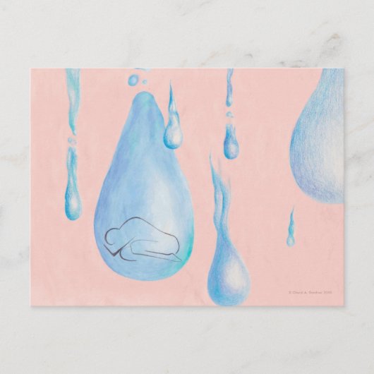 Sorge Postkarte (Vorderseite)