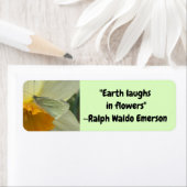 SORGEN - ETIKETT - ERDLAUEN IN BLUME (Insitu)