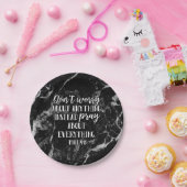 Sorgen Sie sich nicht beten christlichen Pappteller (Party)