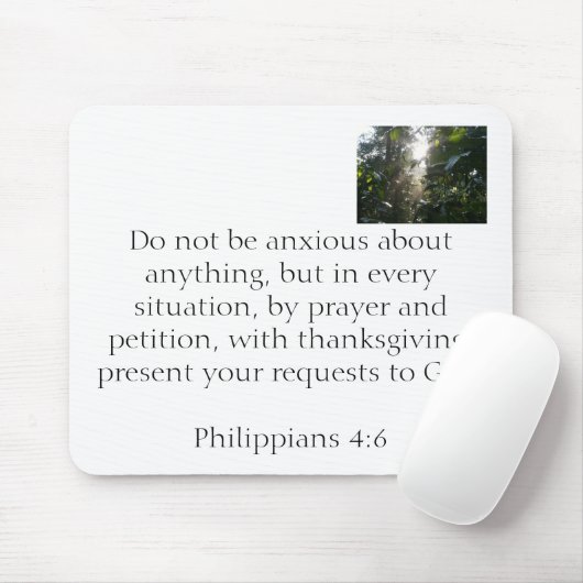 Sorgen Sie sich nicht. Beten Sie einfach Mousepad (Mit Mouse)