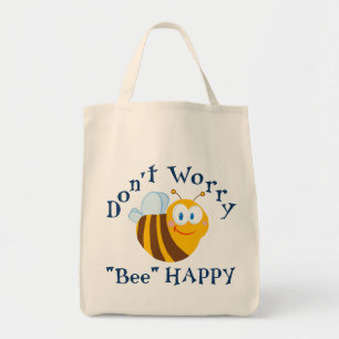 Sorgen Sie sich nicht "Bienen-" glückliche Tragetasche