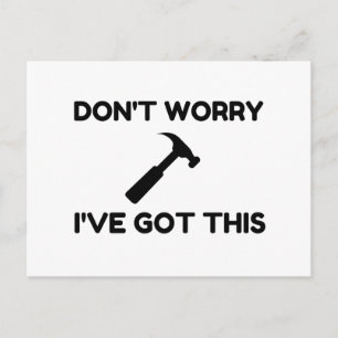 SORGEN SIE SICH NICHT, DASS ICH DIESEN HUMMER GOT POSTKARTE