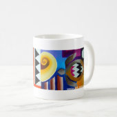 SORGEN SIE SICH NICHT IST GLÜCKLICH KAFFEETASSE (VorderseiteRechts)