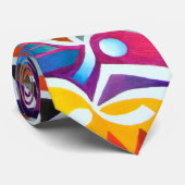 SORGEN SIE SICH NICHT IST GLÜCKLICH KRAWATTE (Gerollt)